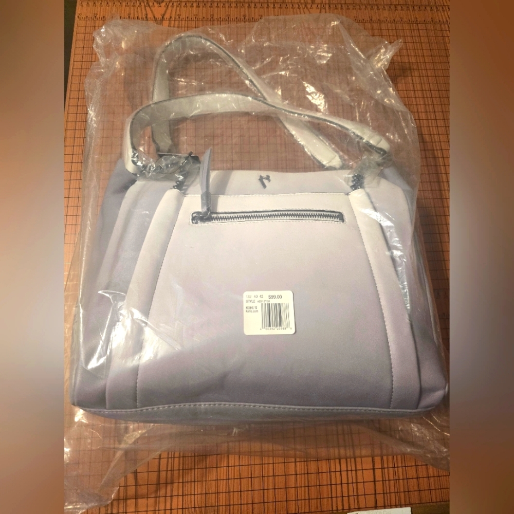 Simply Vera Vera Wang Rockbridge Purse Tote NEW Purple Ombre